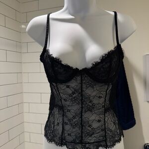 Elegant Black Lace Camisole